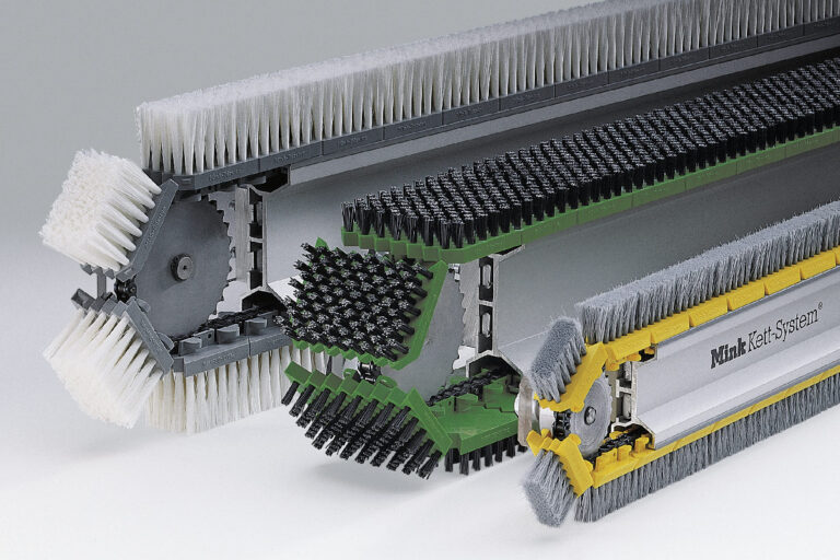 Mink Kett-System Snap-on Förderkette mit Bürsten